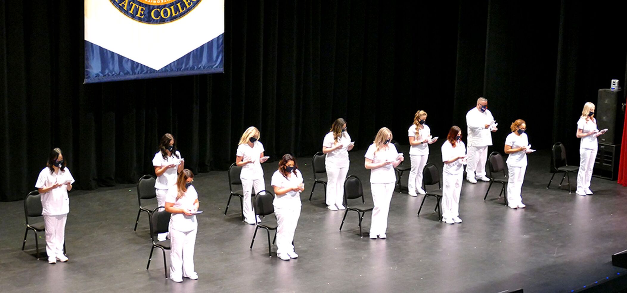 SFSC nursing graduates, pinning